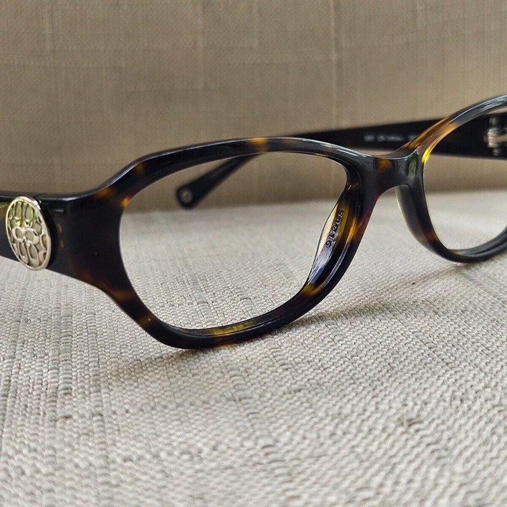 Coach Ladies Glasses Frame VIOLET HC6009 Dark Tortoise Eyeglasses 50[]16 135 - Picture 3 of 11